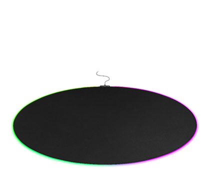 Akcesorium do fotela DELTACO GAM-138 Floorpad RGB 110x110cm